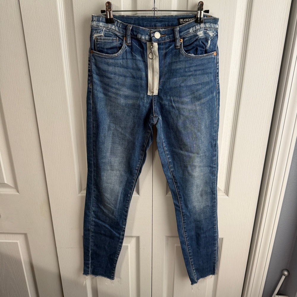 BlankNYC the great jones high rise skinny jeans size 26
